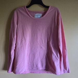 Goodnight Kiss Soft Pink Crew Neck Sleepwear Or Sweater